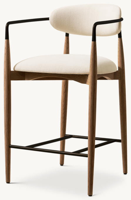 Arno Fabric Bar & Counter Stool