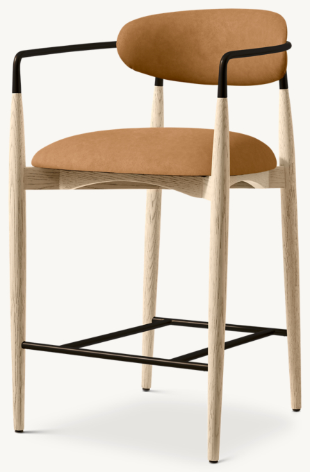 Arno Vegan Leather Bar & Counter Stool