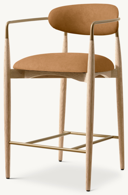 Arno Vegan Leather Bar & Counter Stool