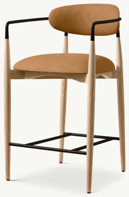 Arno Vegan Leather Bar & Counter Stool