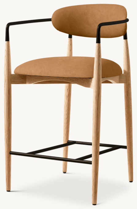 Arno Vegan Leather Bar & Counter Stool