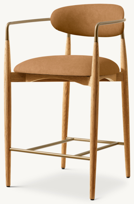 Arno Vegan Leather Bar & Counter Stool