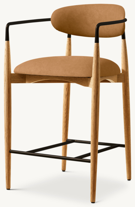 Arno Vegan Leather Bar & Counter Stool