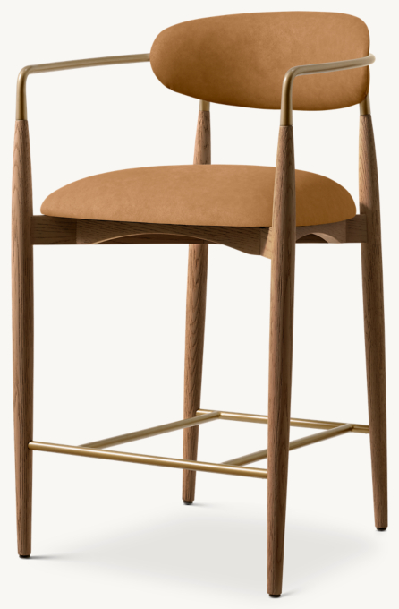 Arno Vegan Leather Bar & Counter Stool