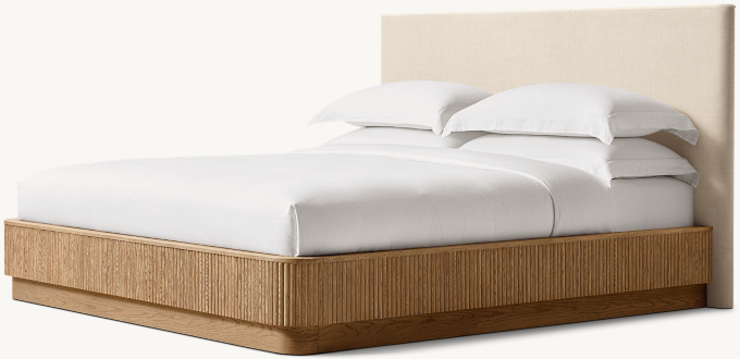 Mulholland Fabric Panel Bed