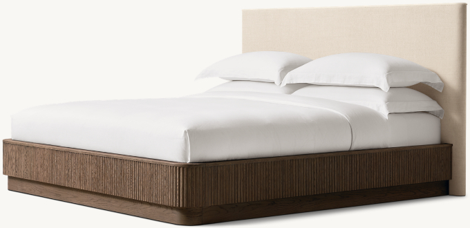 Mulholland Fabric Panel Bed