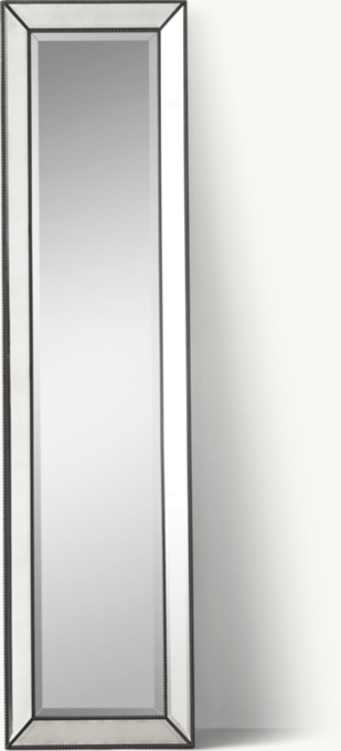 Beaded Leaner Mirror