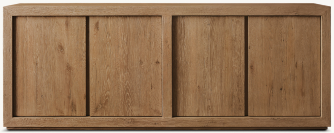 Shown in Drifted Reclaimed Natural Oak.