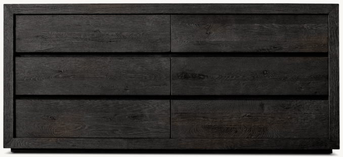 Shown in Drifted Reclaimed Black Oak.