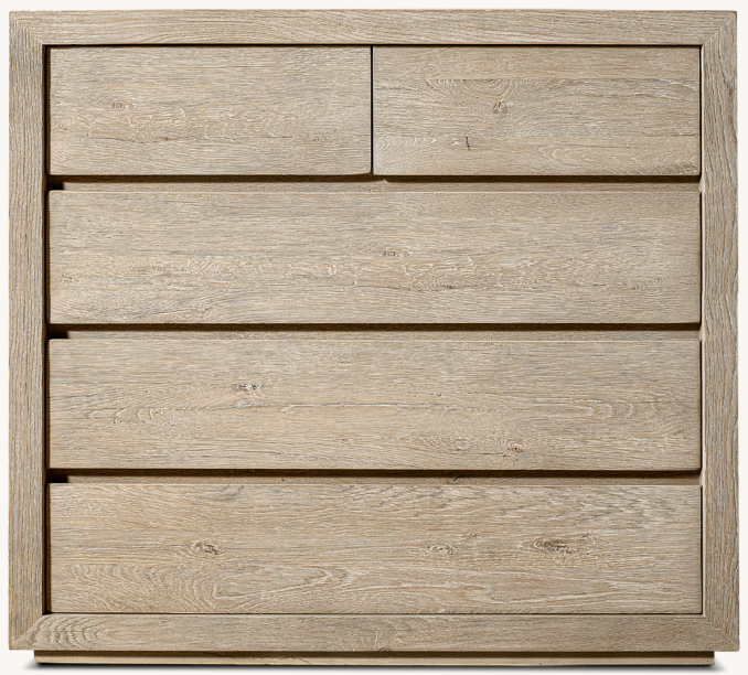 Shown in Drifted Reclaimed Whitewashed Oak.