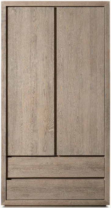 Shown in Drifted Reclaimed Grey Oak.