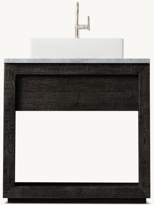 Drifted Reclaimed Oak Single Washstand