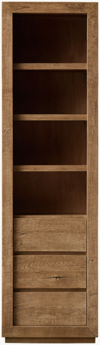 Shown in Drifted Reclaimed Whitewashed Oak.