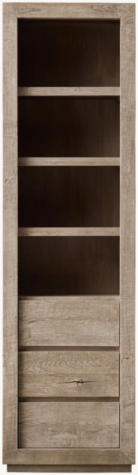 Shown in Drifted Reclaimed Grey Oak.