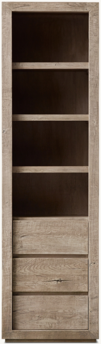 Drifted Reclaimed Oak Bath Cabinet