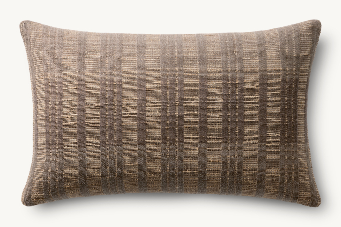 Naya Handwoven Double Band Pillow Cover - Lumbar