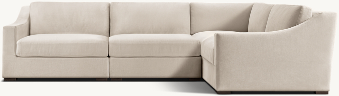 Modena Modular Slope Arm 4-Piece Right-Arm L-sectional