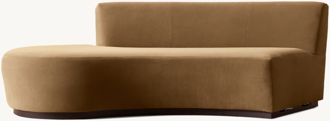 Front view of Copenhagen Modular Left Open Sofa 