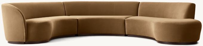Copenhagen Modular 3-Piece Left-Arm Asymmetrical Sectional