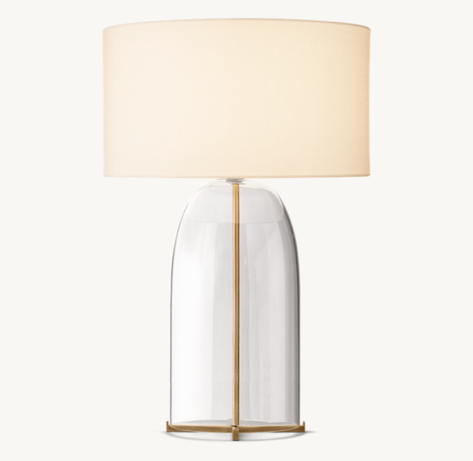 Blom Clear Glass Table Lamp