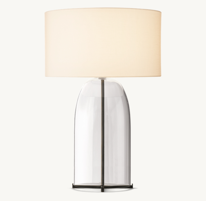 Blom Clear Glass Table Lamp