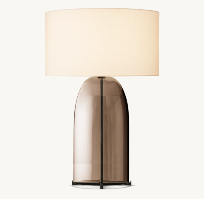 Blom Amber Glass Table Lamp