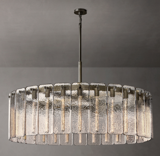 Calamette Glass Round Chandelier 48\"