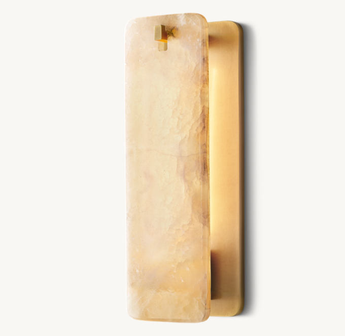 Calamette Onyx Sconce