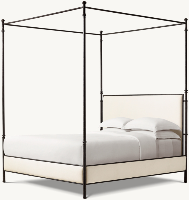 Toulouse Fabric Canopy Bed