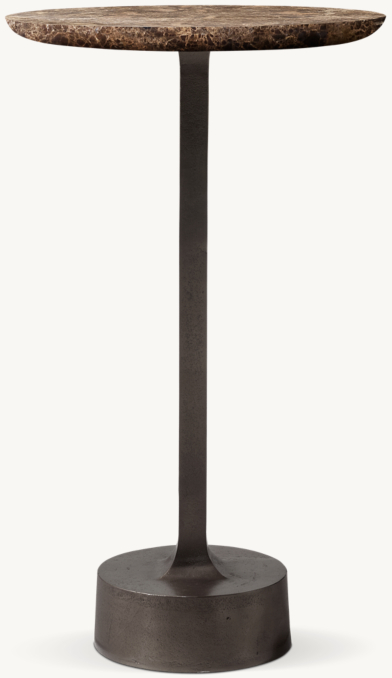 Shown in Bronze/Brown Emperador Marble.