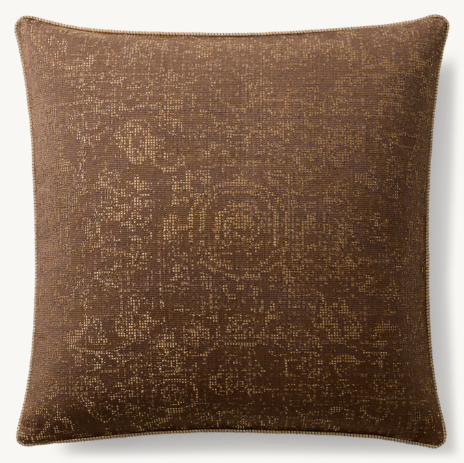 Claudine Medallion Pillow Cover - Square