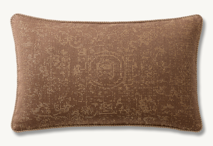 Claudine Medallion Pillow Cover - Lumbar