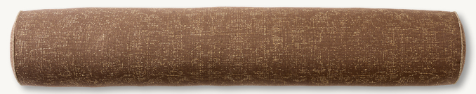 Claudine Medallion Pillow Cover - King Bed Bolster