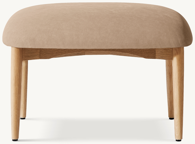 Arno Vegan Leather Ottoman