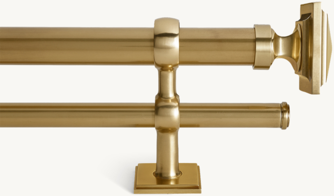 Shown in Antiqued Lacquered Brass.