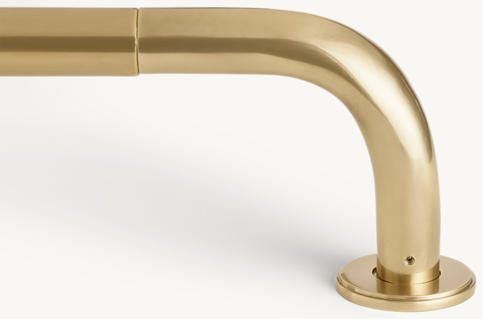 Shown in Antiqued Lacquered Brass.