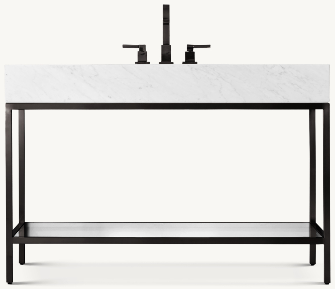 Hudson Single Extra-Wide Washstand