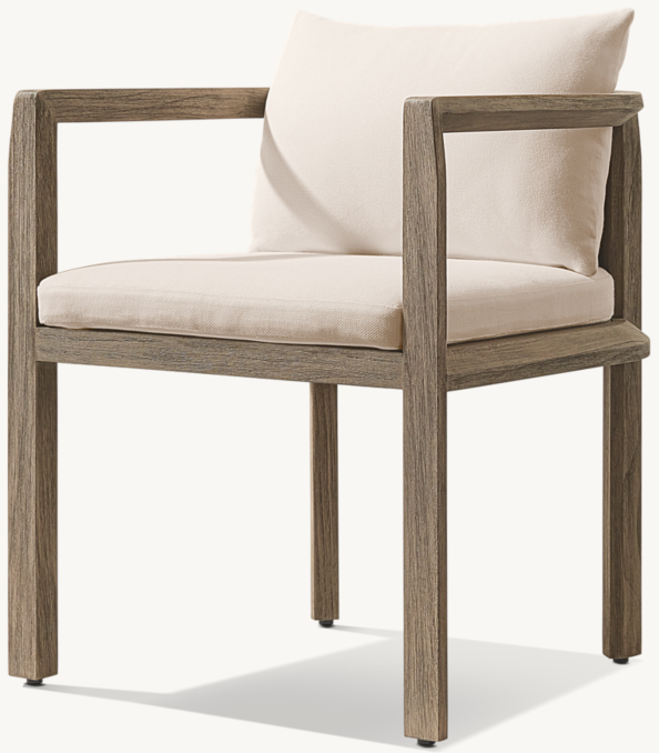 Soria Teak Dining Armchair