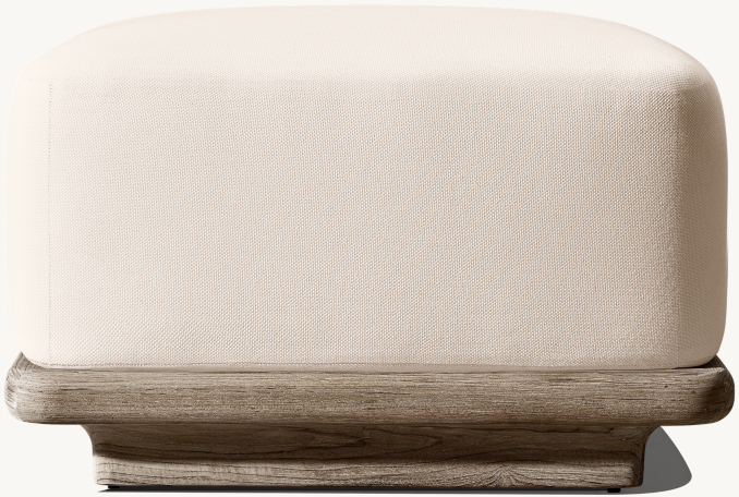 Brera Teak Ottoman