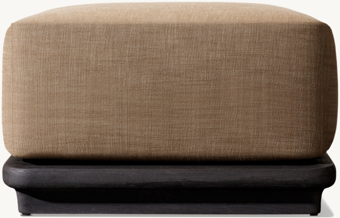 Brera Teak Ottoman