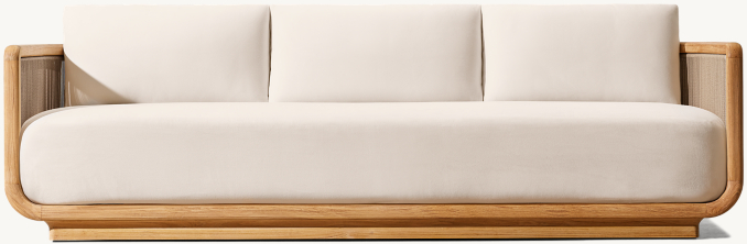 Brera Teak Sofa
