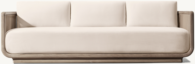 Brera Teak Sofa