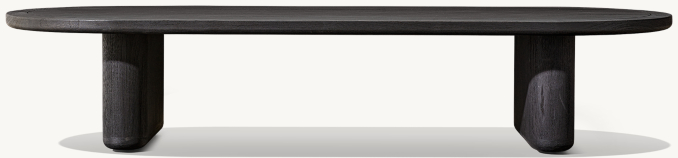 Brera Teak Rectangular Coffee Table