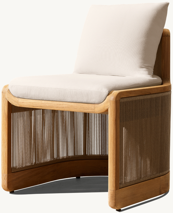 Brera Teak Dining Side Chair