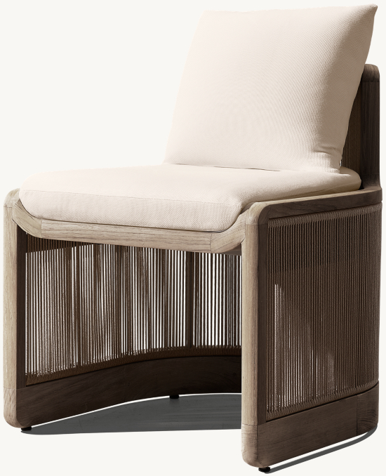 Brera Teak Dining Side Chair