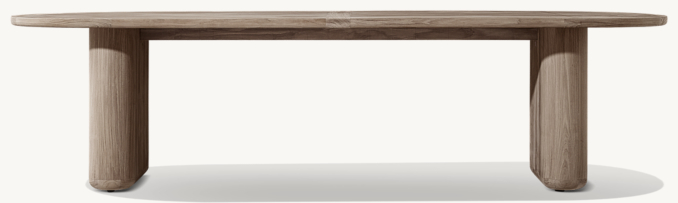 Brera Teak Rectangular Dining Table
