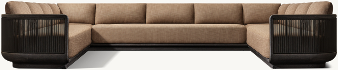 Brera Teak Customizable Sectional