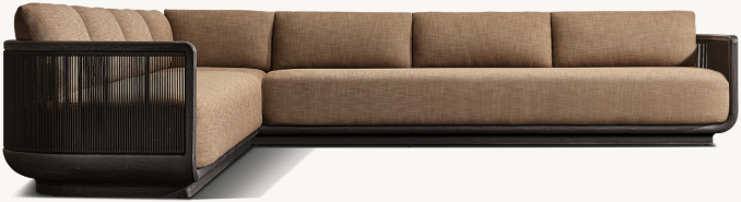 Brera Teak L-Sectional
