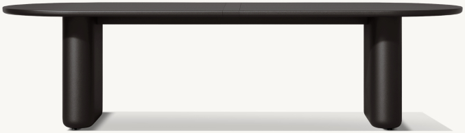 Brera Aluminum Rectangular Dining Table