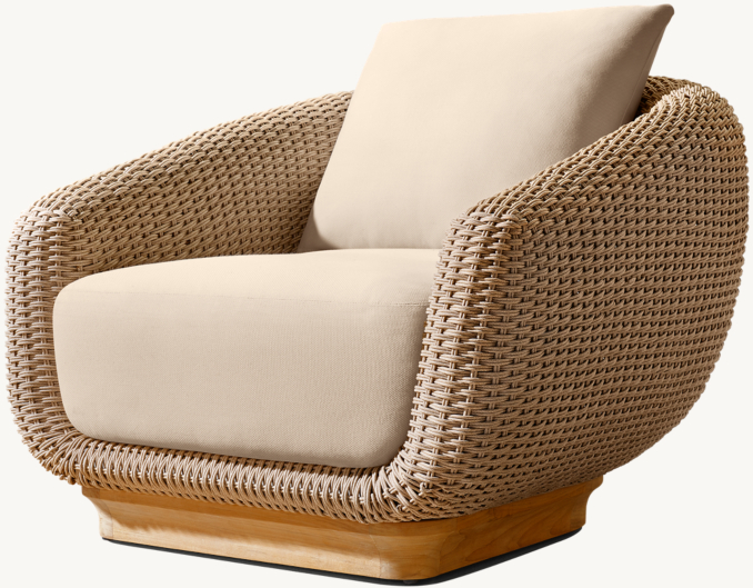 Milano Teak Lounge Chair